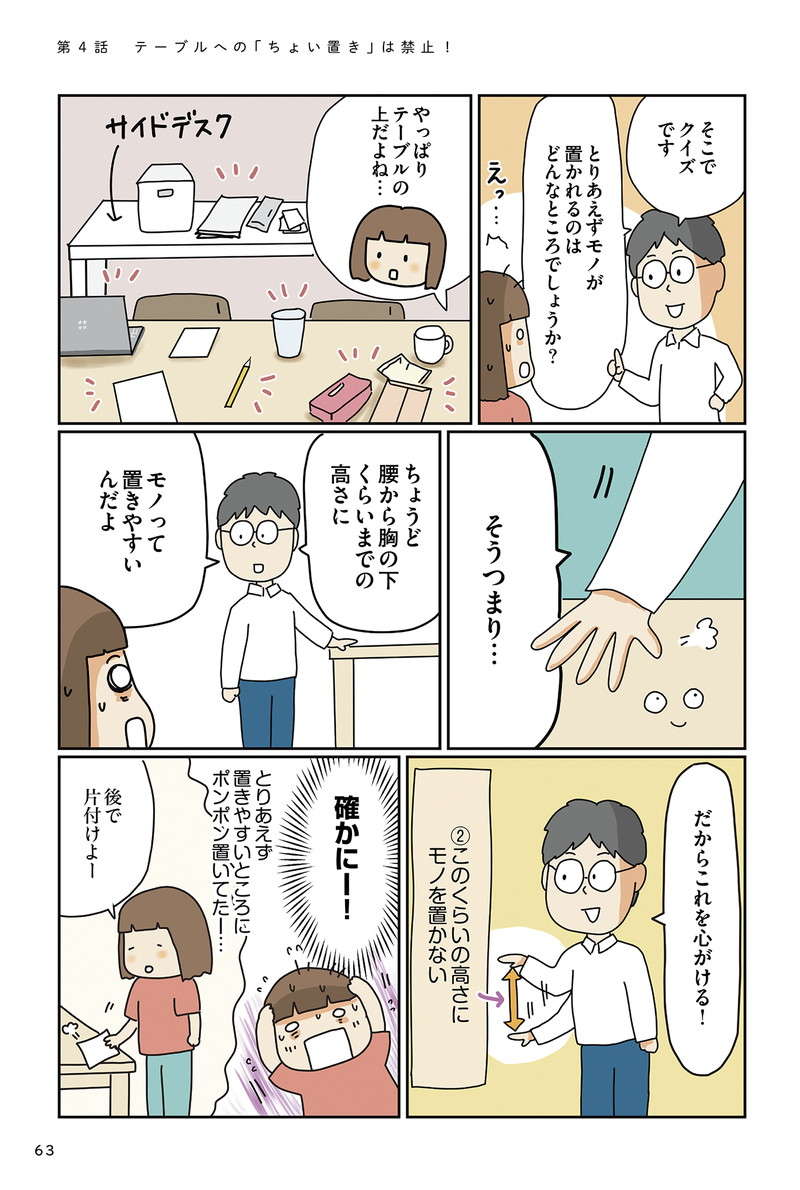 理系夫が教える「書類の仕分け術」。ズボラさんでもすぐに実践可！／理系夫のみるみる片付く！ 整理収納術 rikei_63.jpg