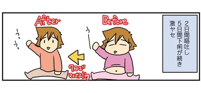 「ロタウイルス確定!」一撃でわかった医師の母。数日後、本人の人相も変わって...!/腐女医の医者道4