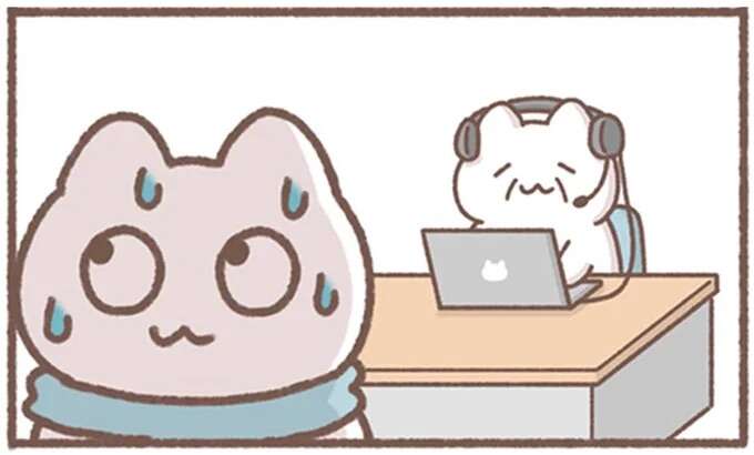 残業は絶対に避けたい会社員。定時に上司が何か言いたげな顔をしていたら？／毎日がんばってはたらく、えらい