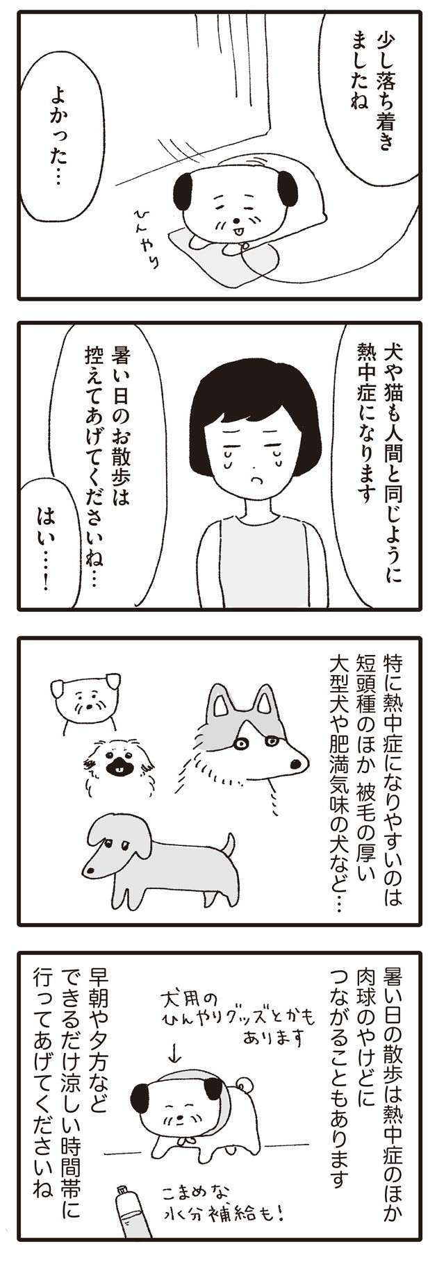 ぐったりした犬が動物病院に。散歩で注意したいこと／いぬねこ動物病院日記 inunekonikki10-4.jpg