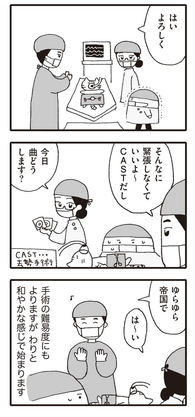 「なんと立派な...」動物病院での手術は驚きの連続。去勢手術はそんなに早く...？／いぬねこ動物病院日記 inunekonikki8-2.jpg