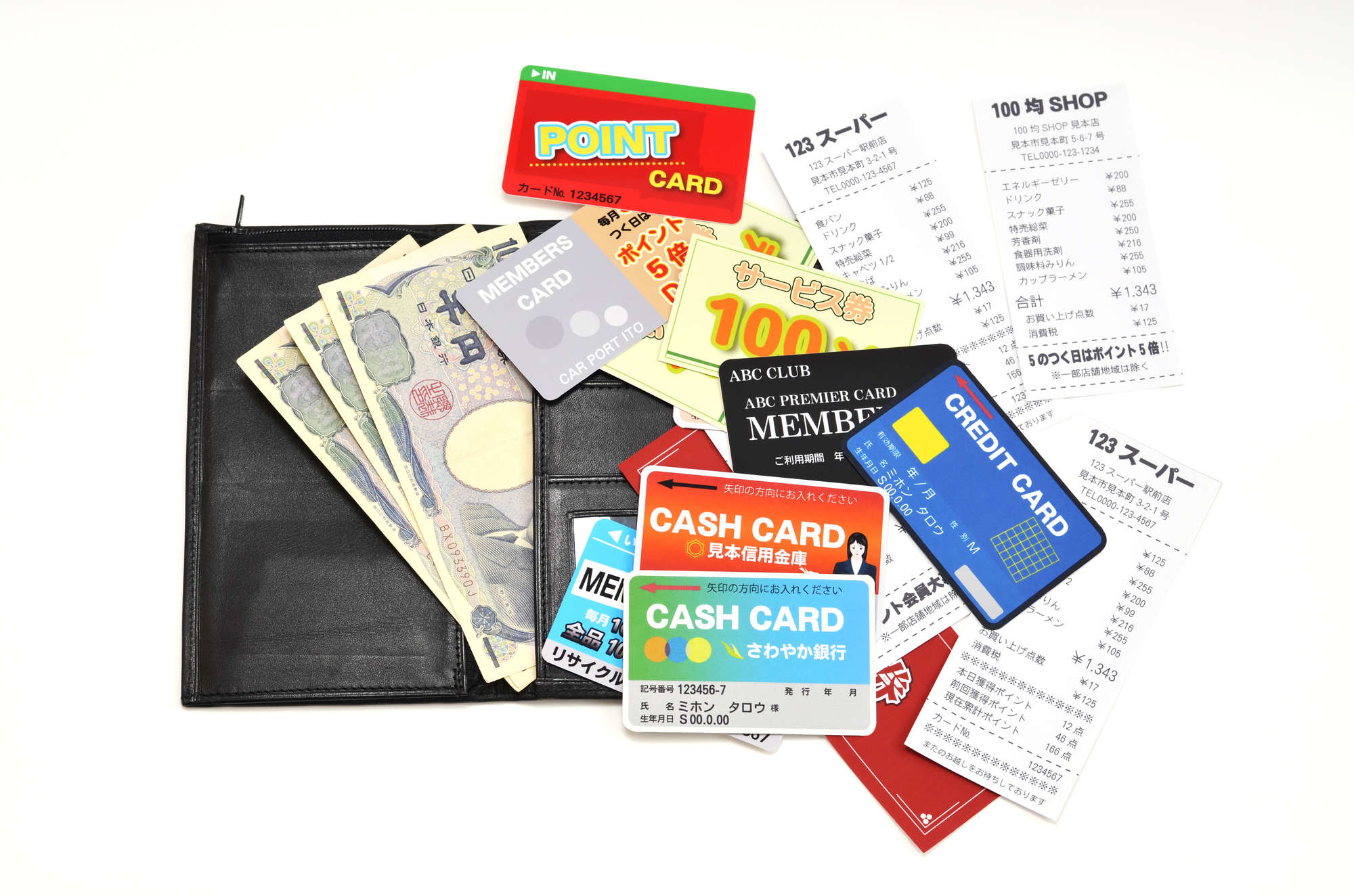 財布が不要な紙だらけ！ 話題の「紙片づけ」で財布をリセット、お金を出す時もたつかない kamikataduke02.jpg