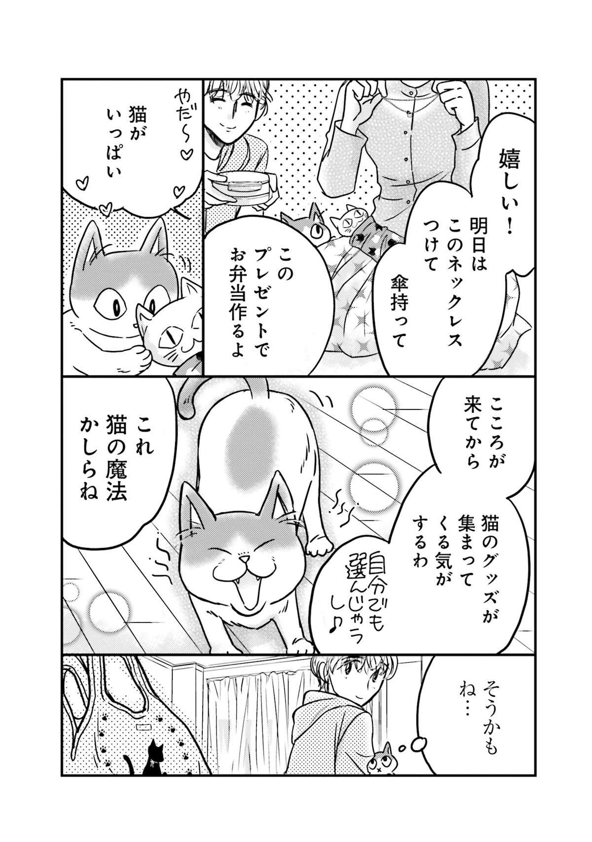 「これ猫の魔法かしらね」猫がうちに来てから「集まってくるモノ」とは？／彼とねこが待っている。2  karetoneko2-img-0079.jpg