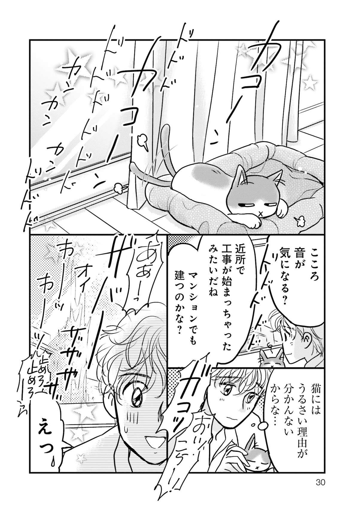 愛猫と初めて友人宅にお泊り。あまりに豪邸すぎて...果たして落ち着けるのか／彼とねこが待っている。3 karetoneko3-img-0031.jpg