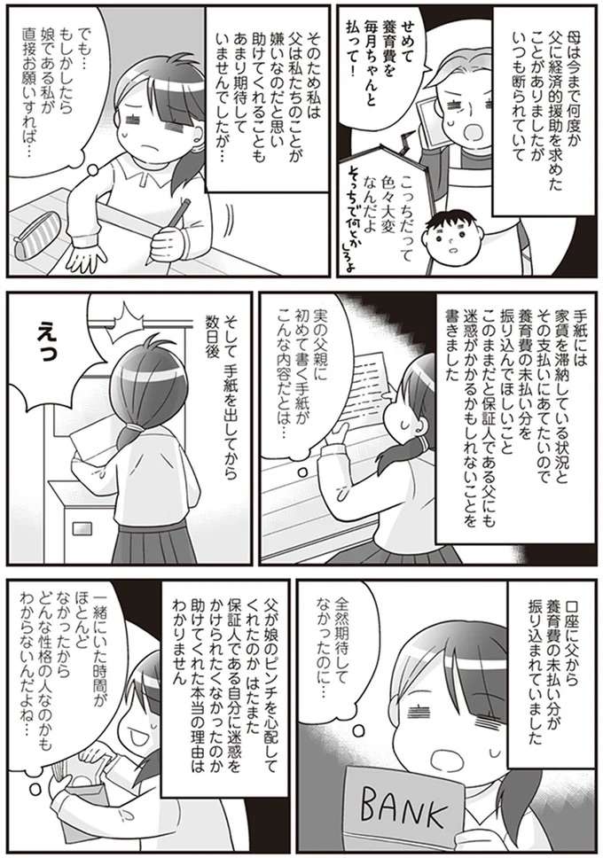 『明日食べる米がない！～親が離婚したら、お金どころか、なーんにもなくなりました!!』 komenai12_7.jpeg
