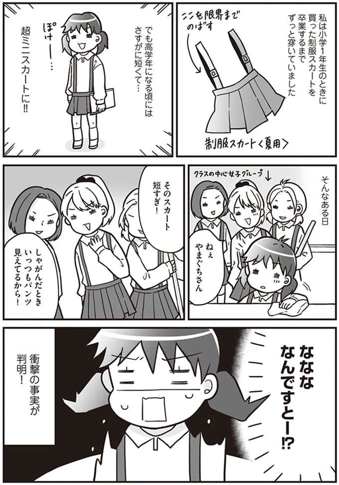 「しゃがんだとき見えてるから！」超ミニスカートになった制服。貧しさの中で学んだ処世術／明日食べる米がない！ komenai9_1.jpeg