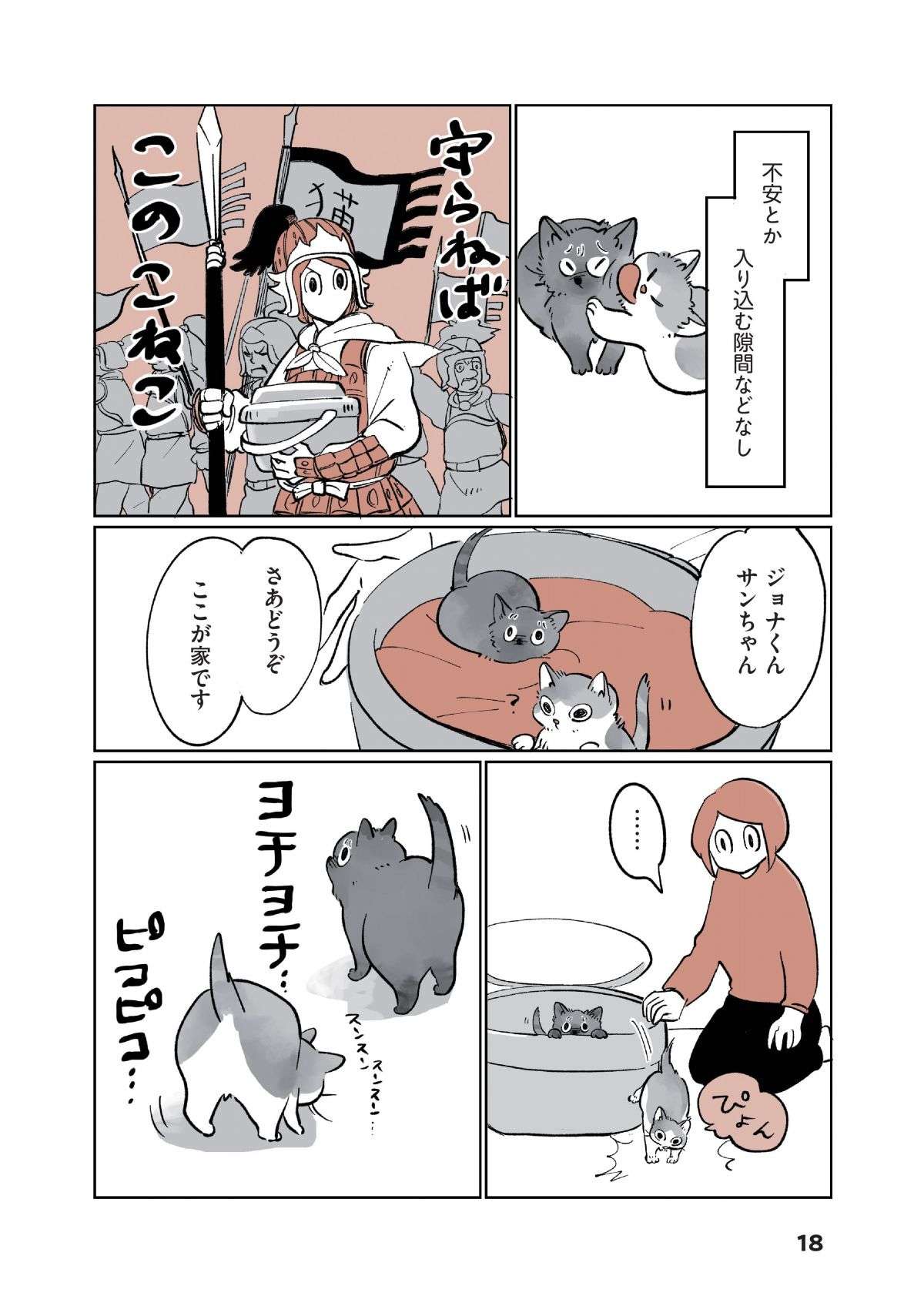 「ちまっ」ヨチヨチ歩く2匹の子猫が我が家に！  不安も吹き飛ぶ「衝撃のかわいさ」／こねこのドレイ koneko_dorei2-3.jpg