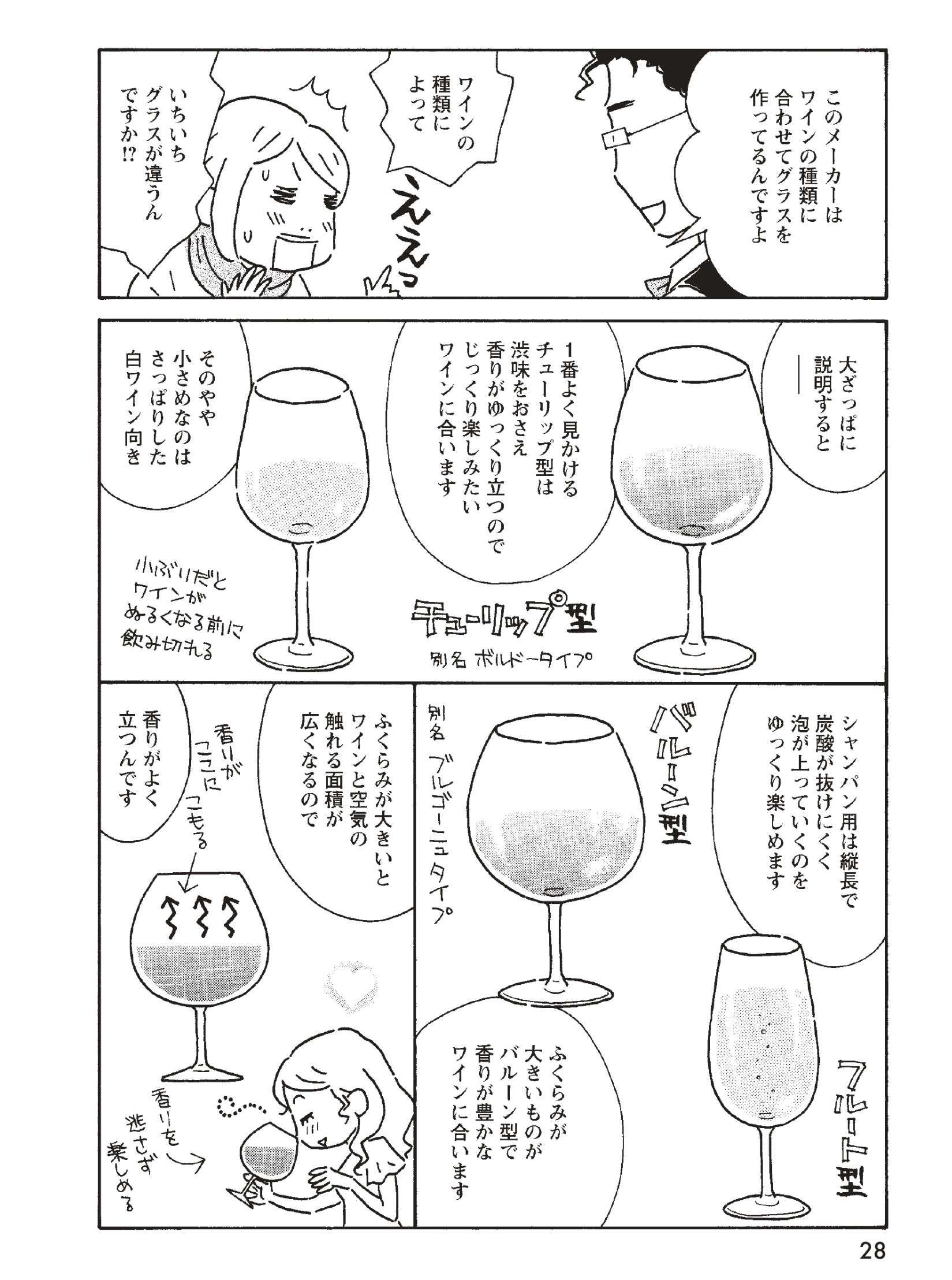 ワインは面白い！ コップとワイングラスで飲み比べたら、味も香りも違う！／今夜もノムリエール konyamo_nomurieru4_2.jpg