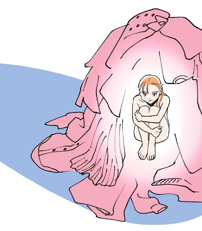 「ふん」大叔父の言葉に、心の奥底から湧き上がる嫌悪感。この老人に私を見せたくない！／くらやみガールズトーク