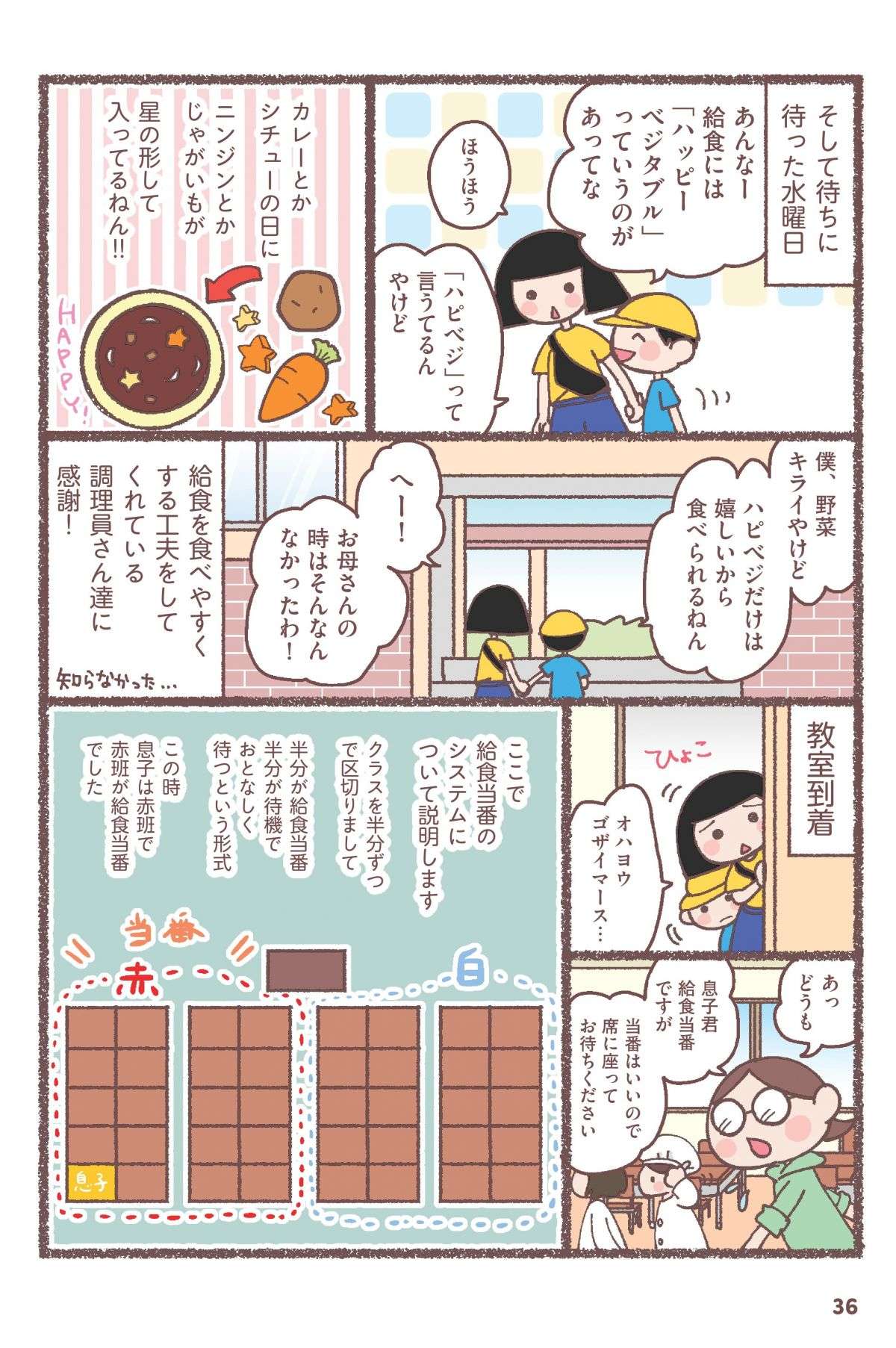 授業、給食...息子が学校に行けるようになるための「目標」づくり／息子が学校に行けなくなりました。 musukogakkouikenai4-7.jpg