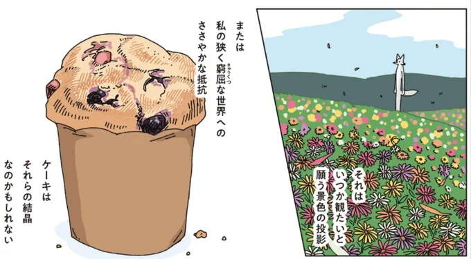 果物のみずみずしさと酸味を活かして。真夜中に焼くベリーマフィン/眠れぬ夜はケーキを焼いて4