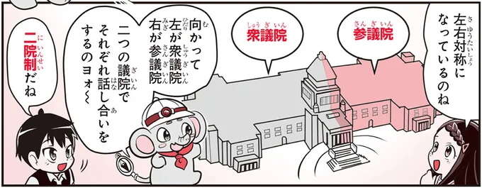 【政治の基礎知識】二つの議院でよく考える。衆議院と参議院がある理由／のびーる社会 政治のしくみ