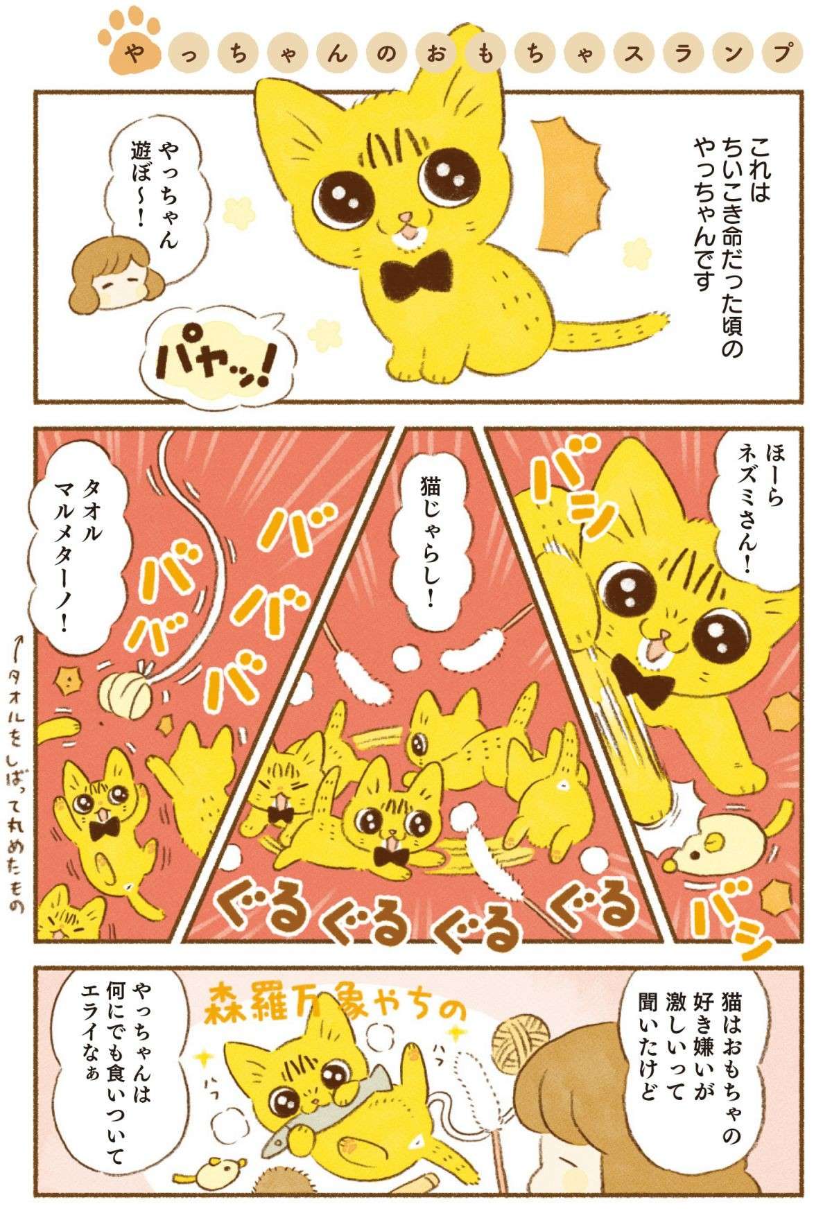 猫が「深刻なスランプ」に。どれも興味ゼロな中、意外なものが大好評...／しまねこ3姉妹と暮らしています shimaneko_p28.jpg