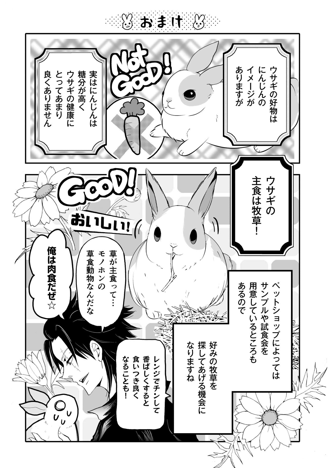 ウサギの主食は牧草。店員おすすめのサンプルを与えたウサギの反応は...／ウサゴク usagoku_03_017.jpg