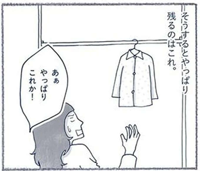 不要な服の見つけ方。クローゼットの服で妄想ショッピングをしてみると？／わたしのウチには、なんにもない。3